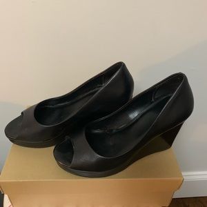 Black Cole Haan Shayna OT. Wedge II - 8.5